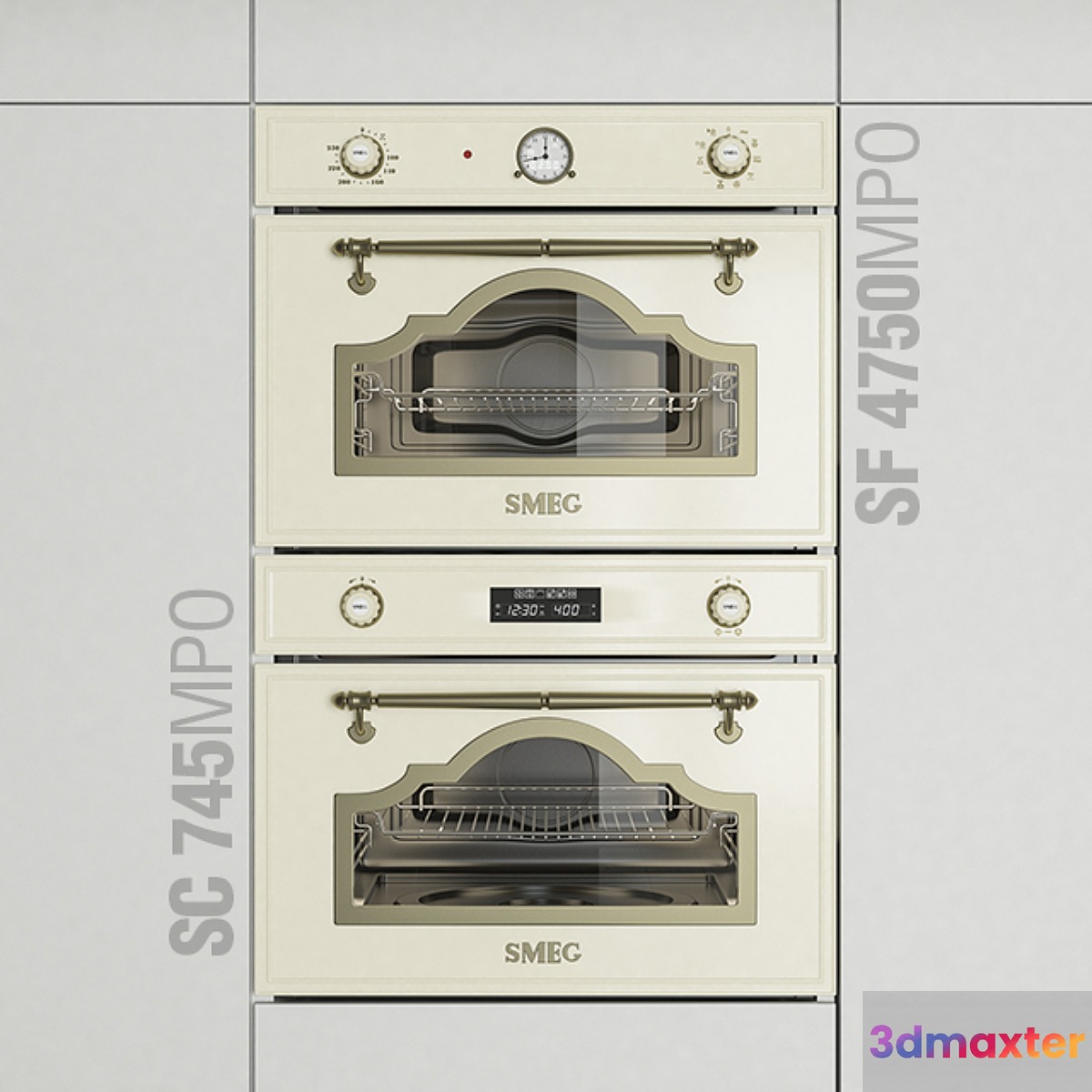 Smeg Cortina SF4750MPO - SC745MPO Microwave Oven