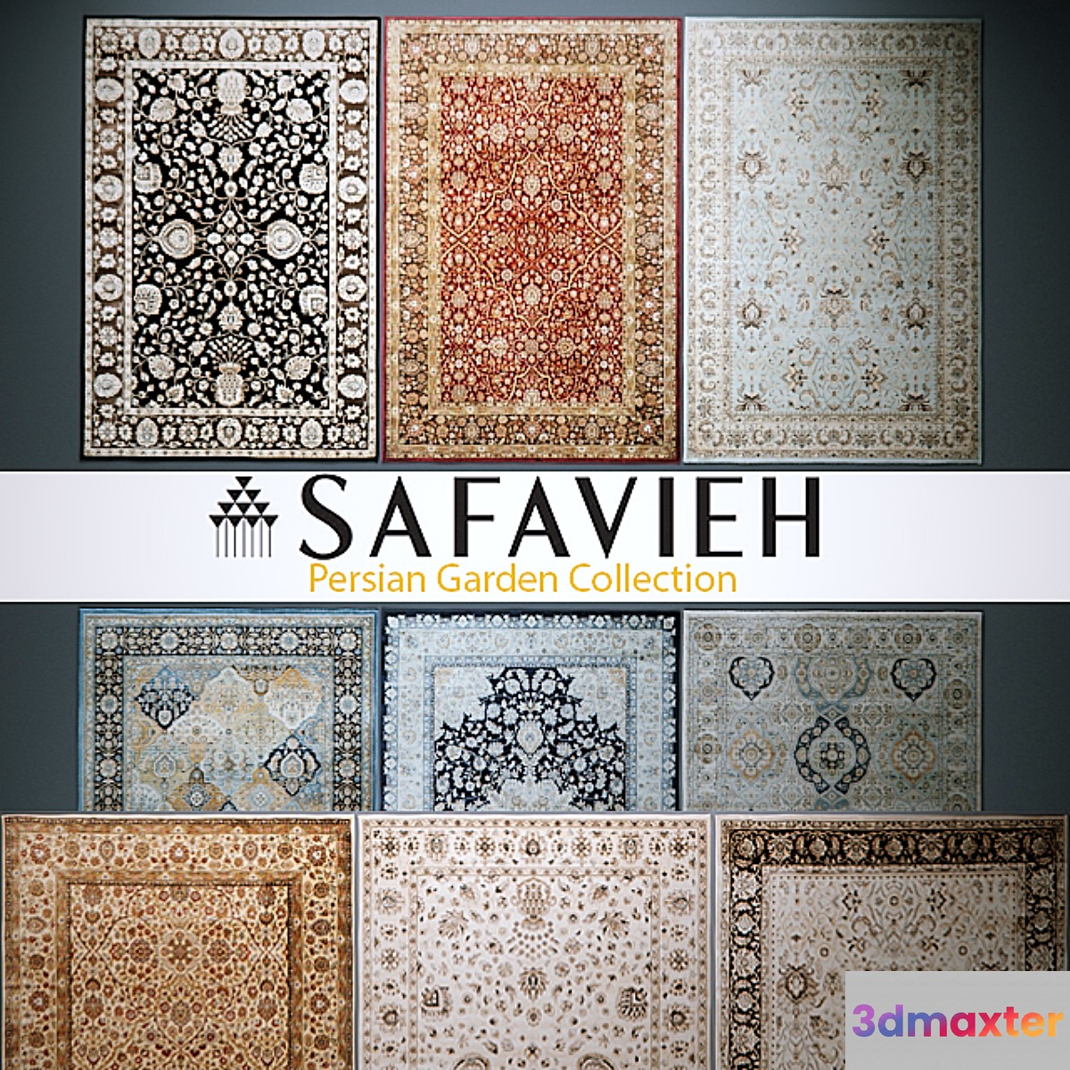 Safavieh Persian Garden Collection 3D Max