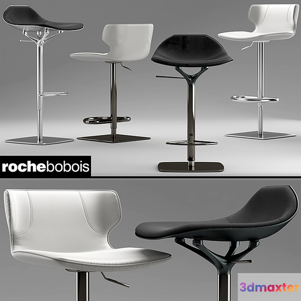 chairs roche bobois Tabouret KASUKA CHISTERA - No.2
