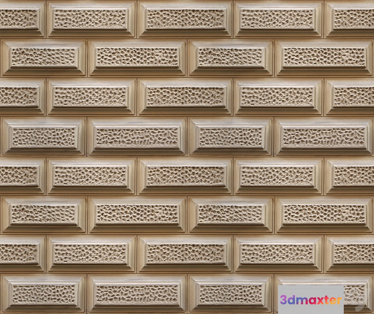 brick - No.4 3D Max