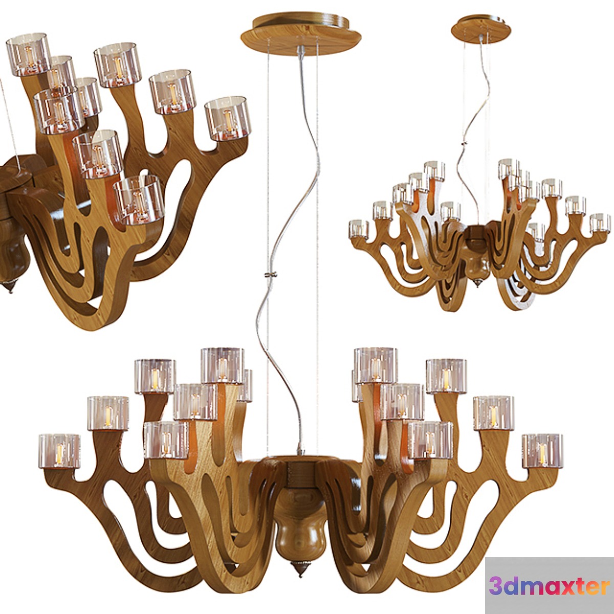 Hanging lamp - No.2 3D Max