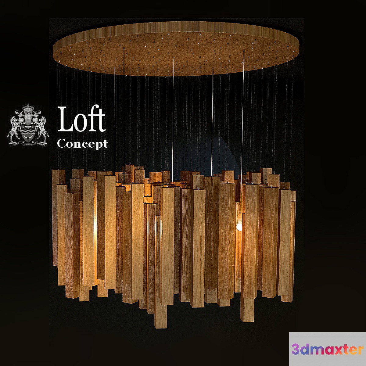 loft-concept wooden rain