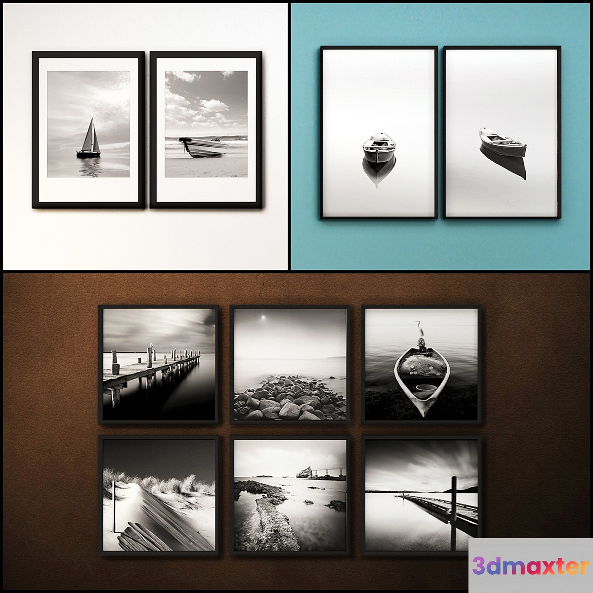The picture in the frame: a collection of 82 photo frame