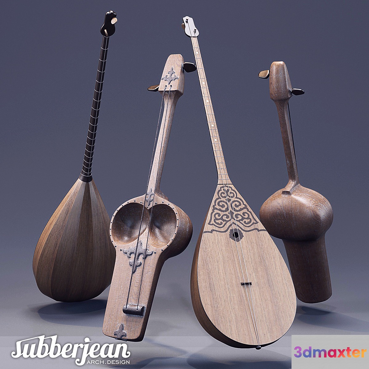 Kazakh National Musical Instruments - No.2