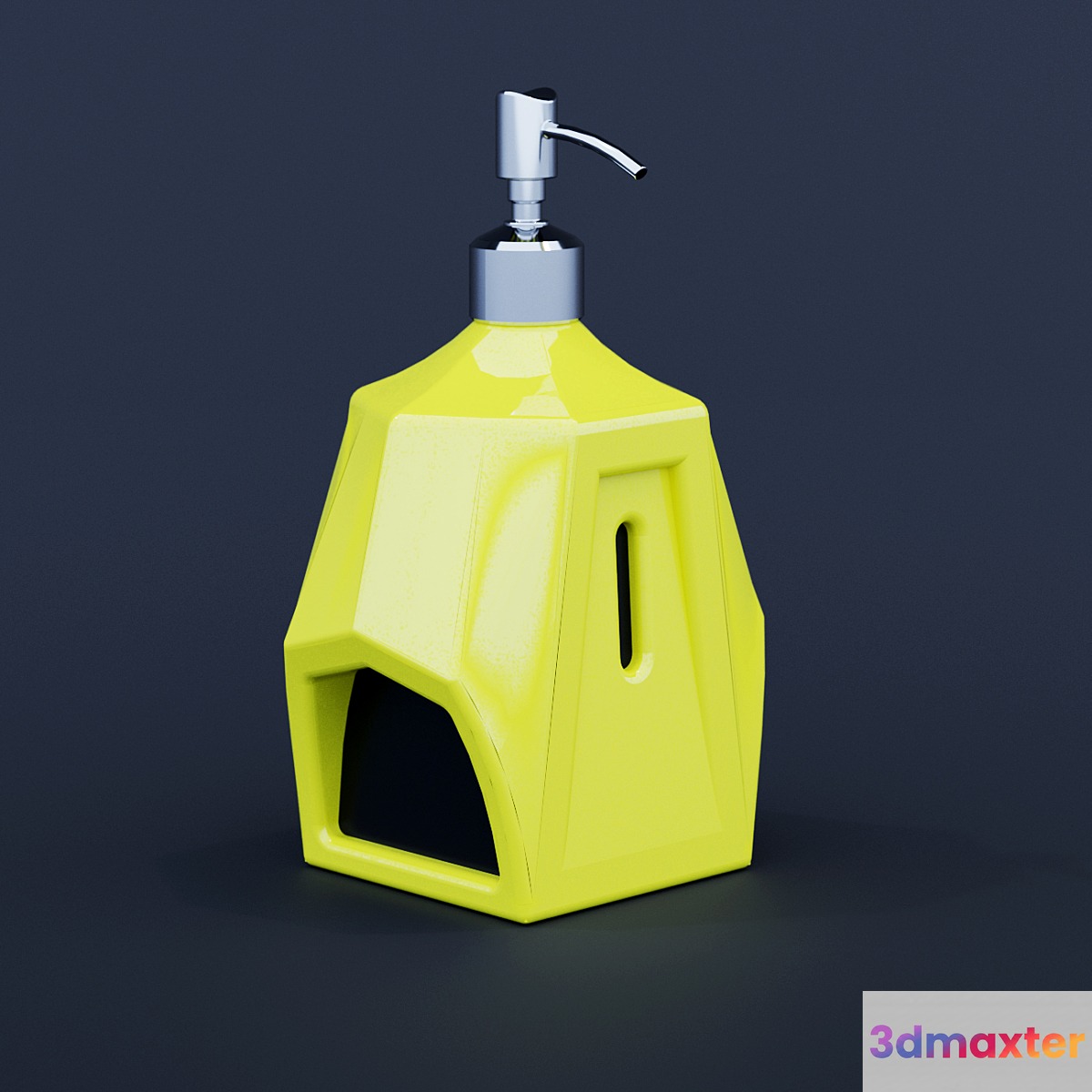 Bottle of liquid soap 3D Max