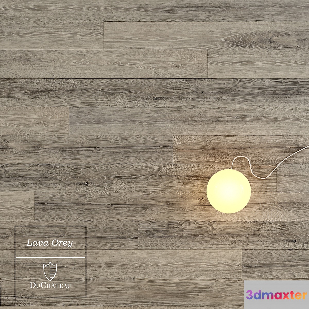 Lava Grey wooden floor by DuChateau