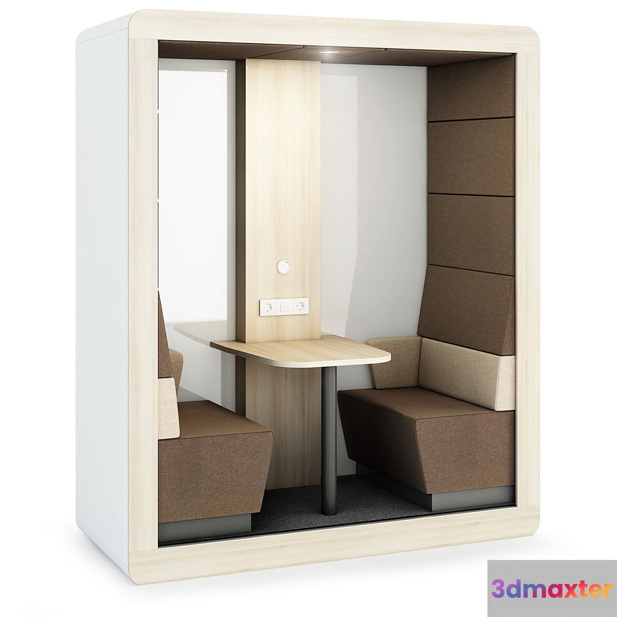 Office furniture HUSH by Mikomax 3D Max