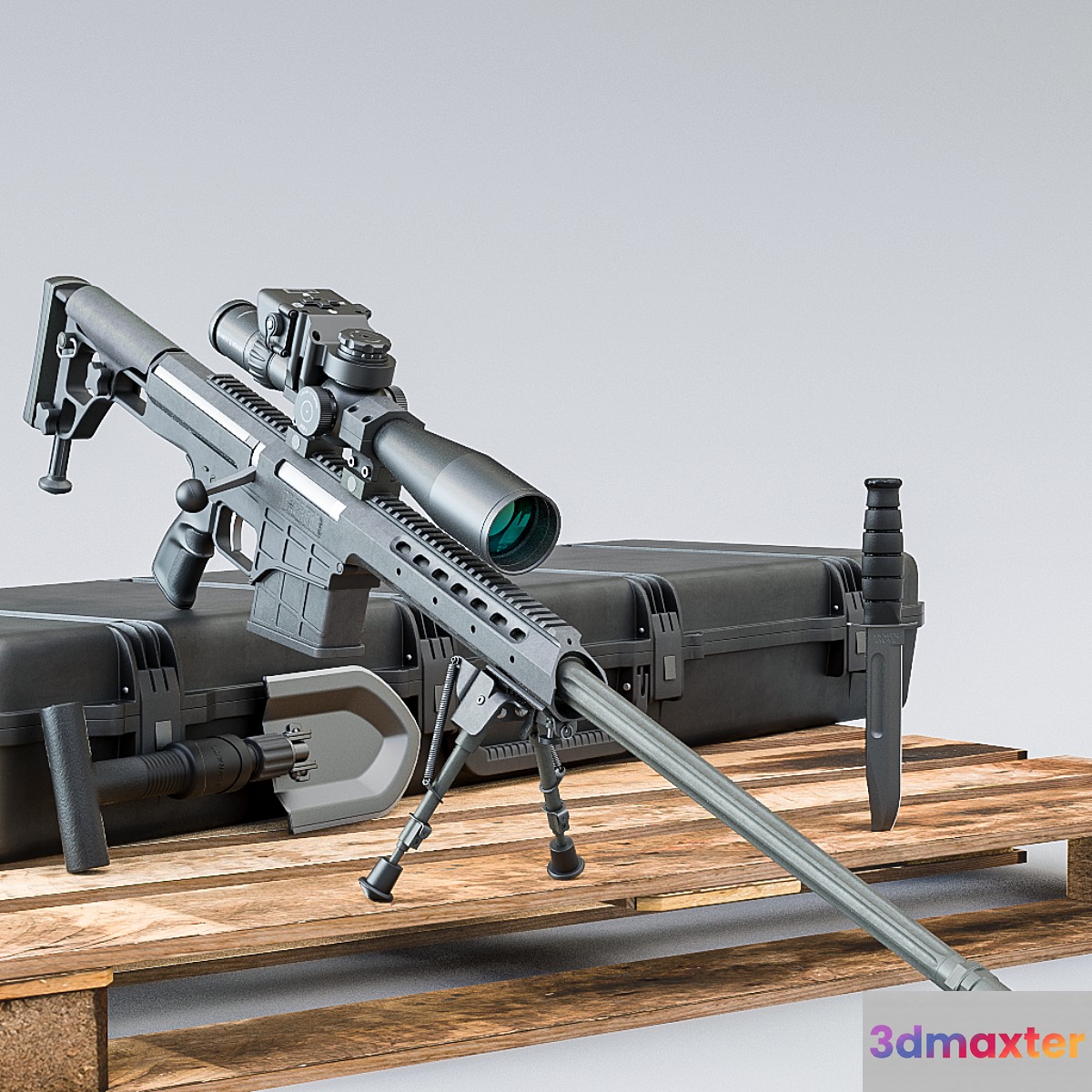 Sniper set. Competition