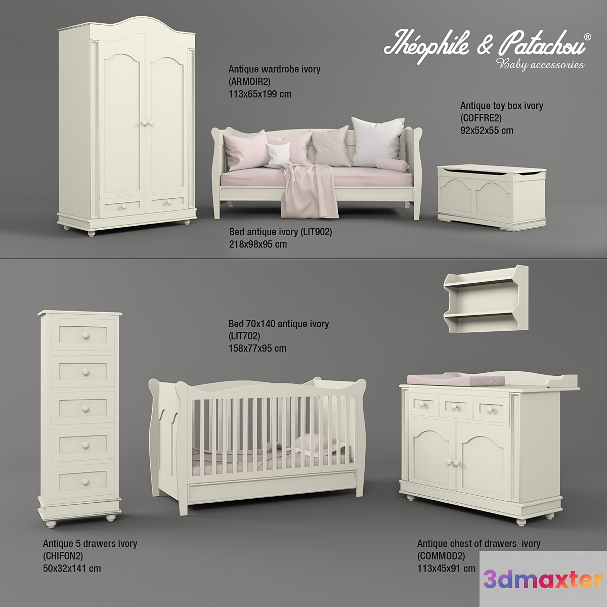 Children's furniture Théophile & Patachou