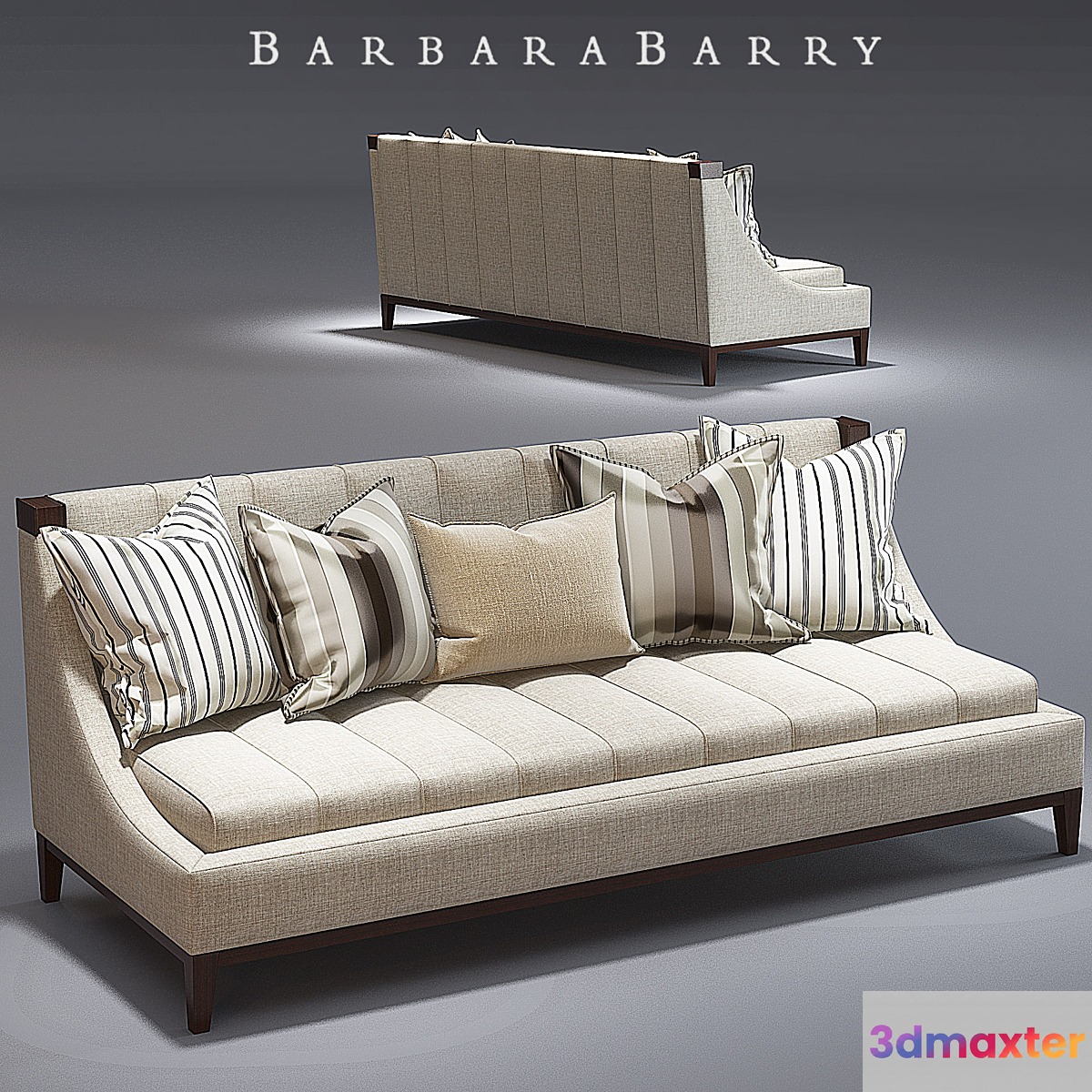 Tipton Tufted Sofa_Barbara Barry_Henredon Schoener - No.2