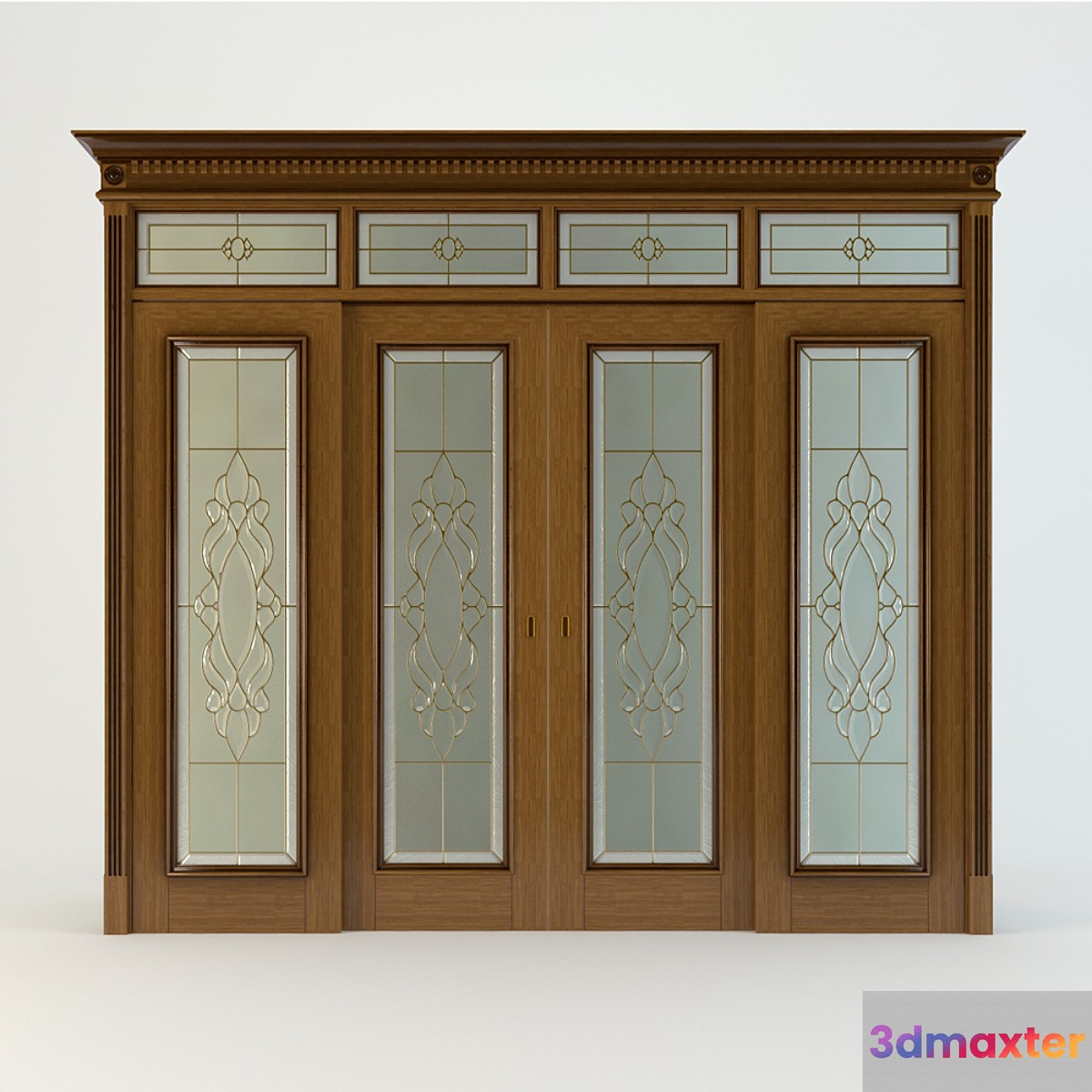 stained glass door-