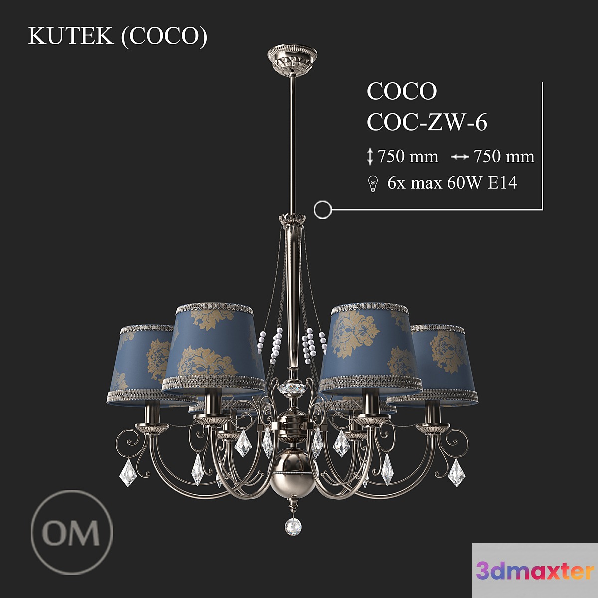 KUTEK (COCO) COC-ZW-6 3D Max