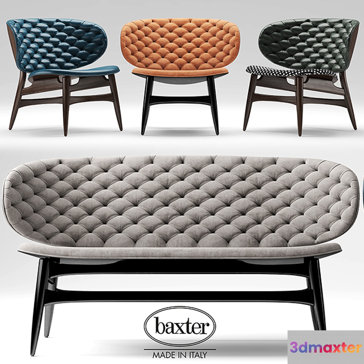 Sofa and chair baxter DALMA - No.2