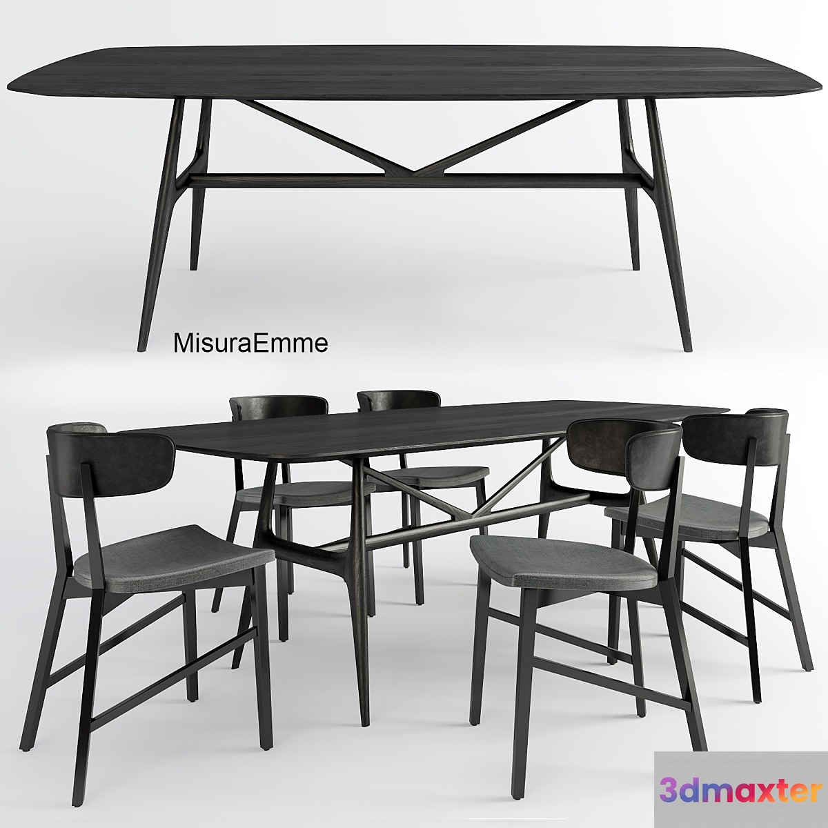 Table + chairs MisuraEmme - No.2