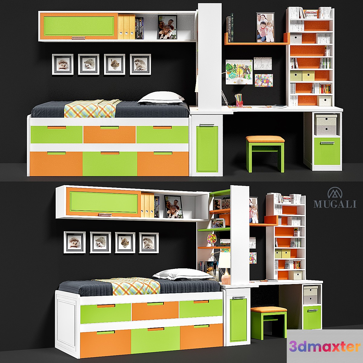 Mugali Juvenile №101 Children cabinet furniture