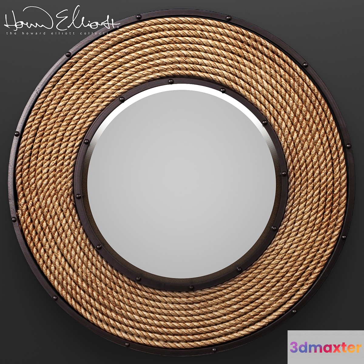 Howard Elliott South Hampton marine metal round rope rust rope eco style