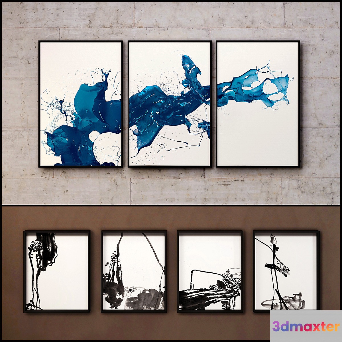 The picture in the frame: a collection of 84. Abstract