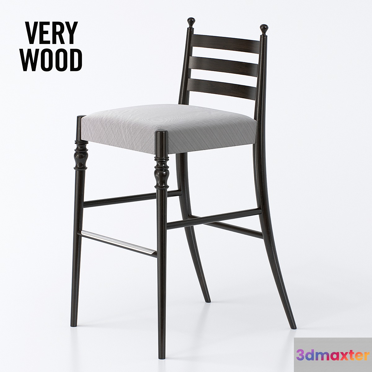 CENTURY 16 Upholstered counter stool