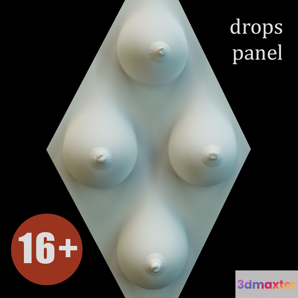Decorative panel Drops