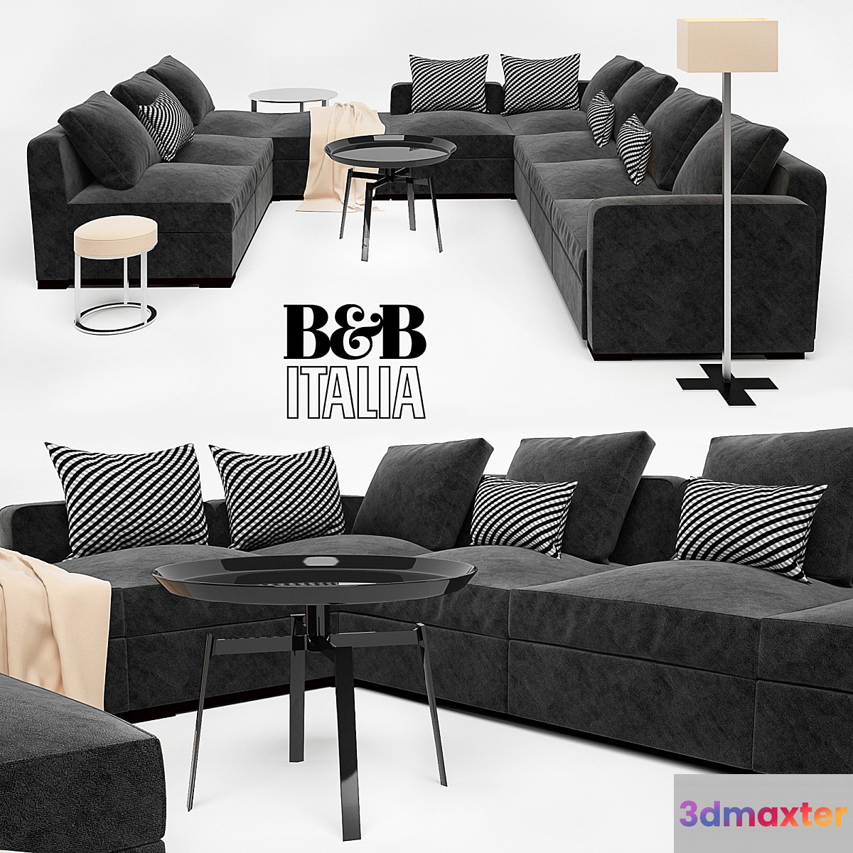 SOFA SOLATIUM - Collection BLACK-1