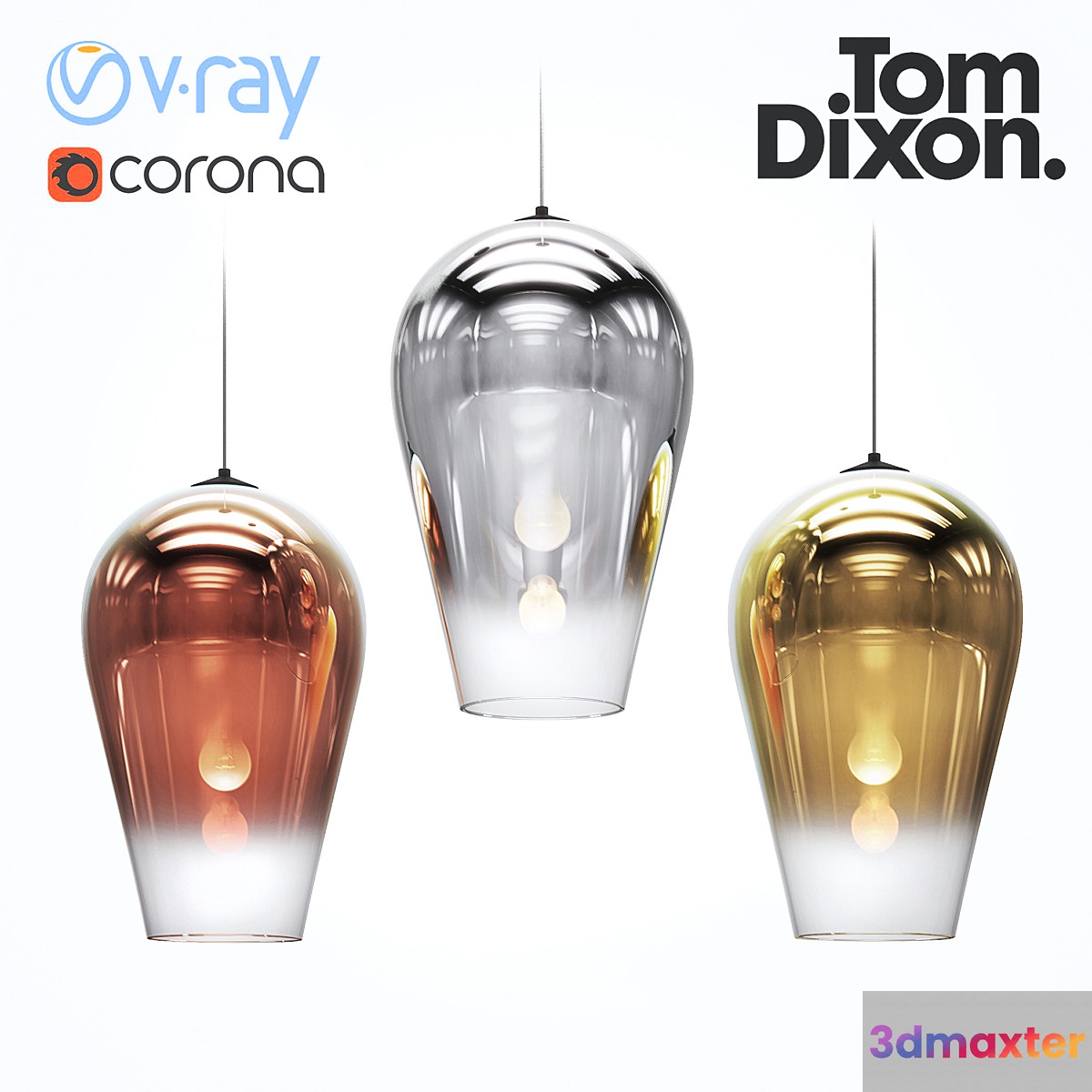 FADE PENDANT LAMP by Tom Dixon