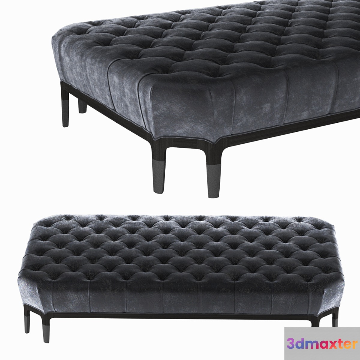 Baker CELESTITE COCKTAIL OTTOMAN 6188O - No.6