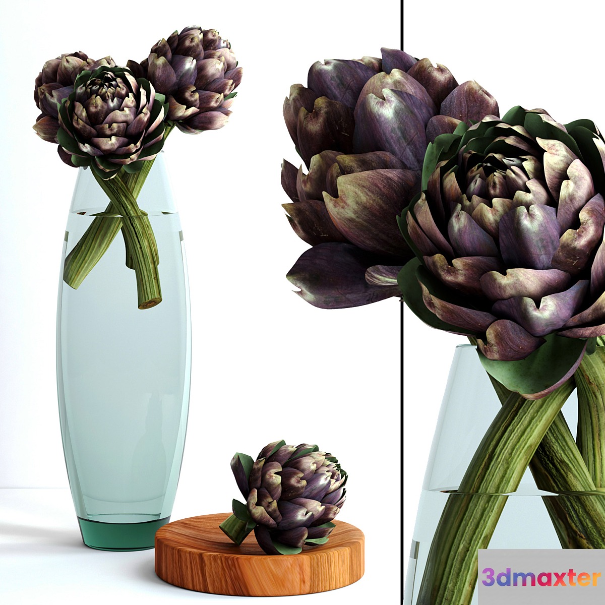 Burgundy Artichokes - No.2