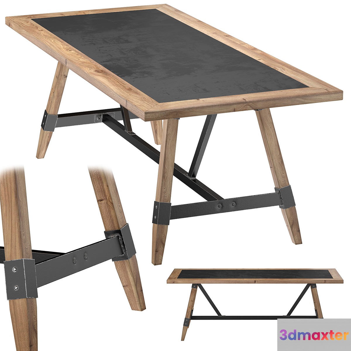 Table College 3D Max