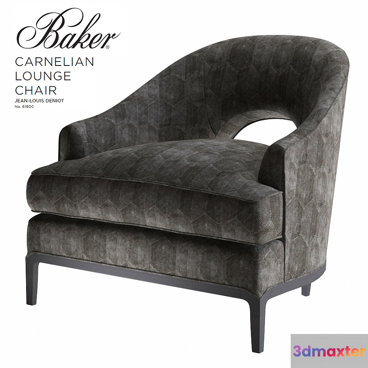 Baker CARNELIAN LOUNGE CHAIR 6180C - No.2