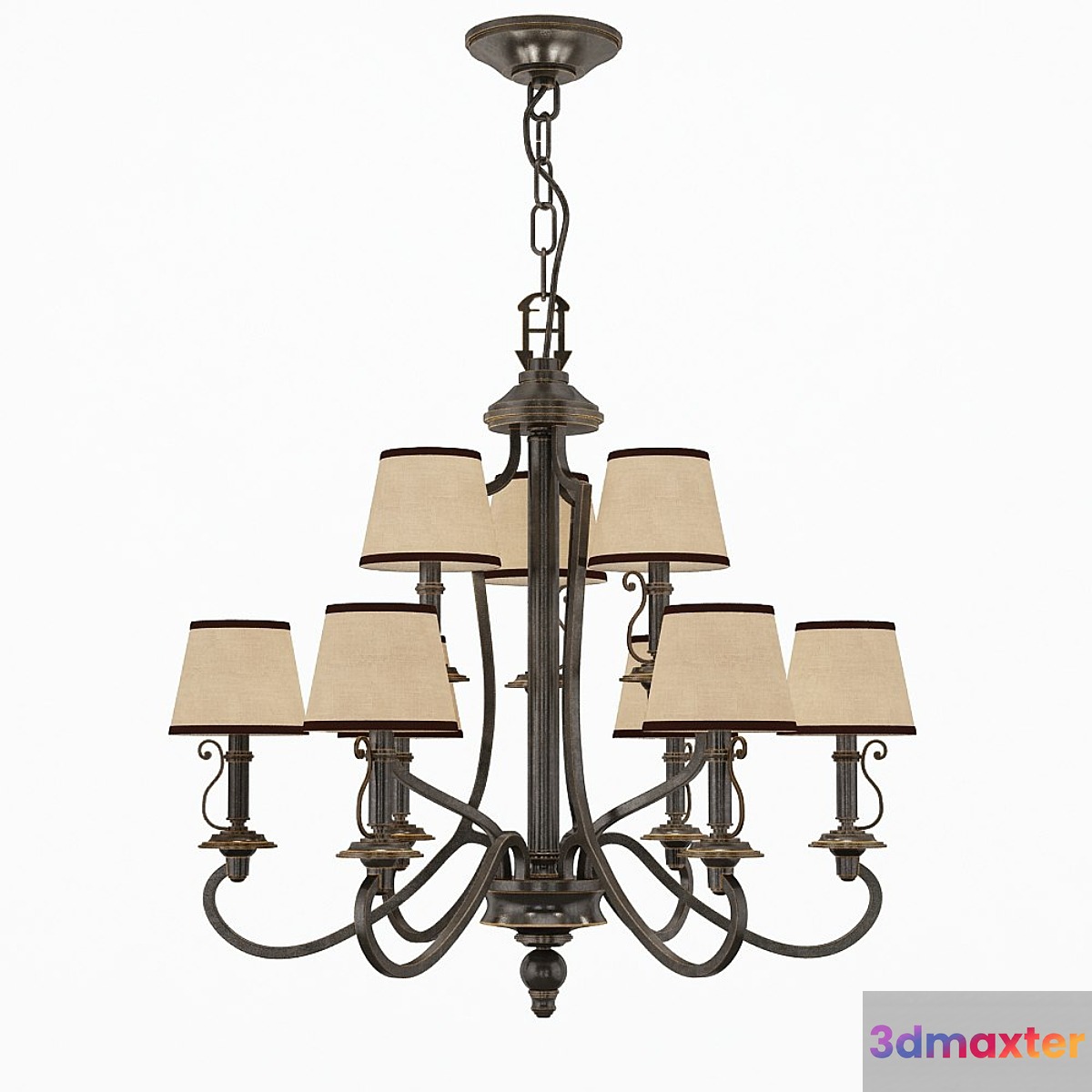 Chandelier PLYMOUTH Hinkley Lighting Interior