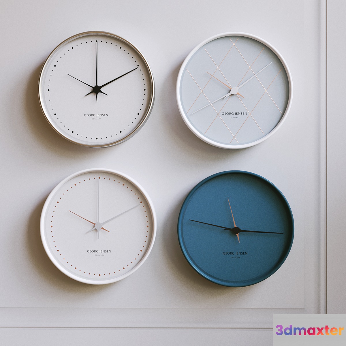 CLOCKS GEORG JENSEN _ HOURS - No.2