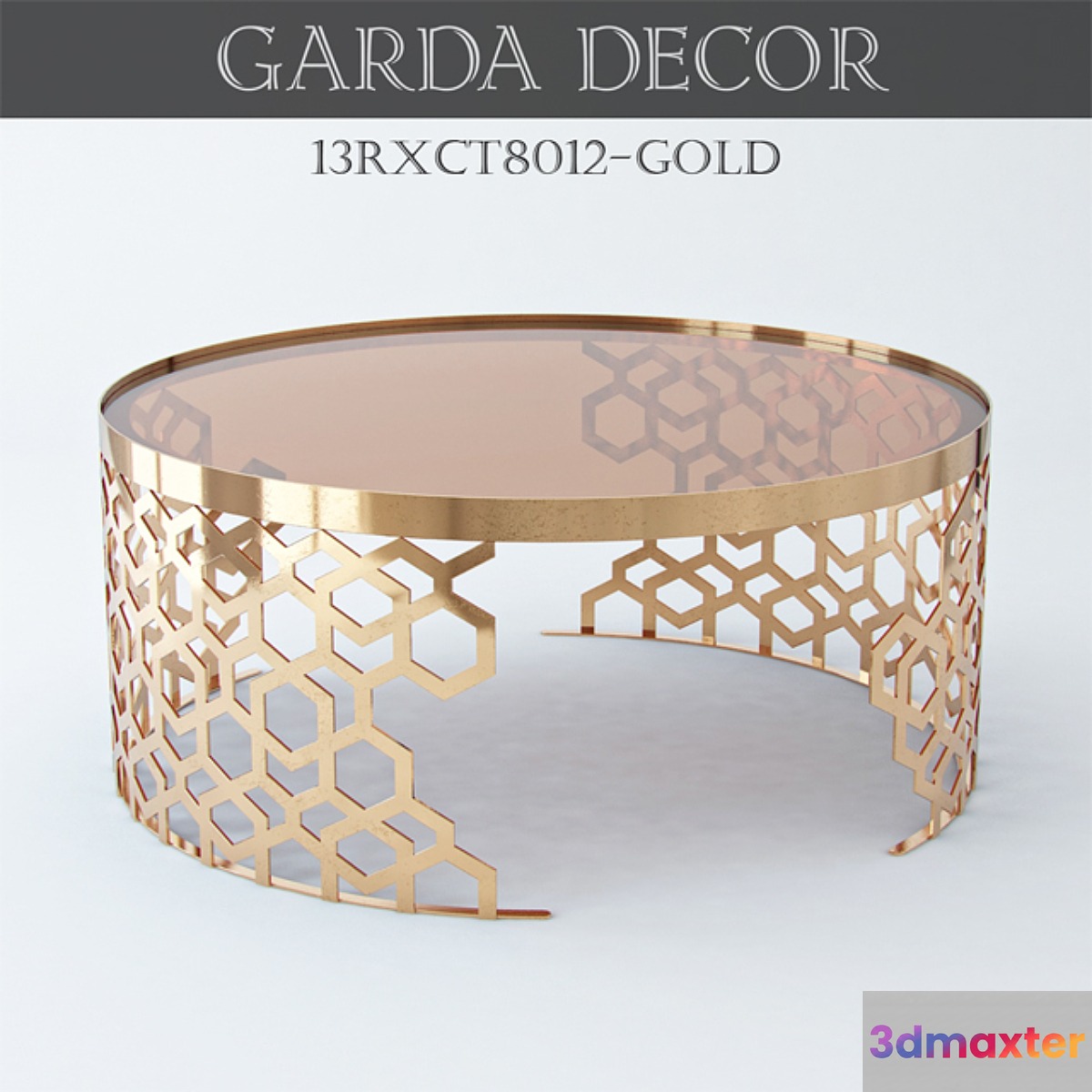 Coffee table round Garda Decor 3D Max
