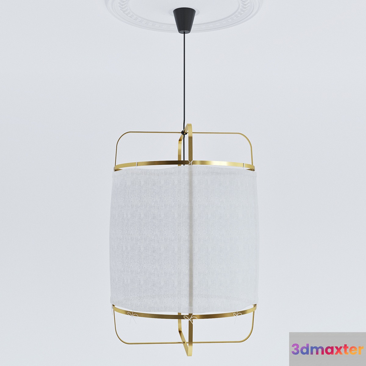 Koushi Lamp 3D Max