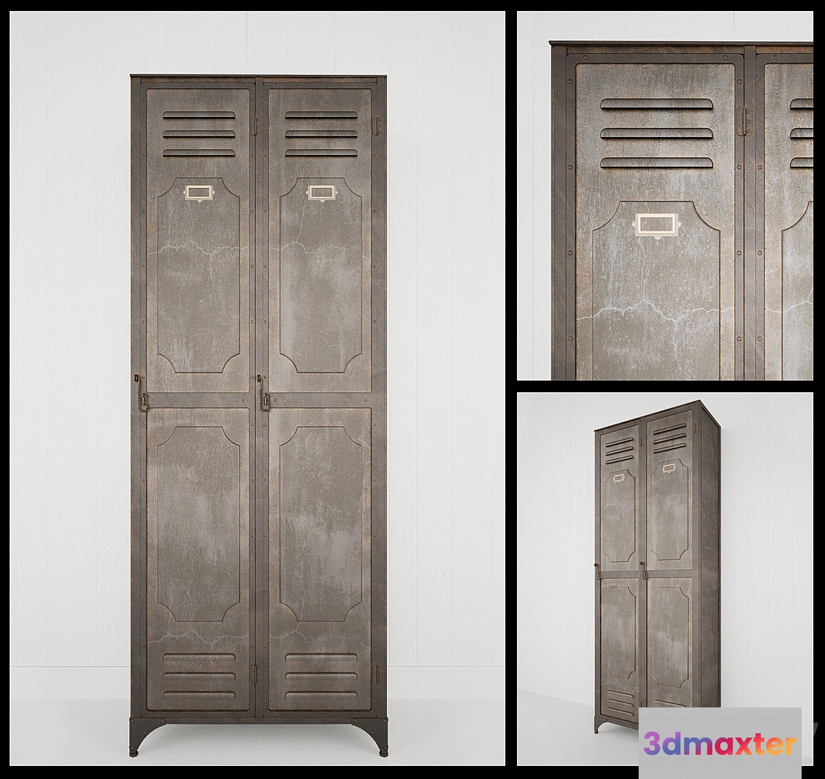 Industrial Vintage Gym Locker