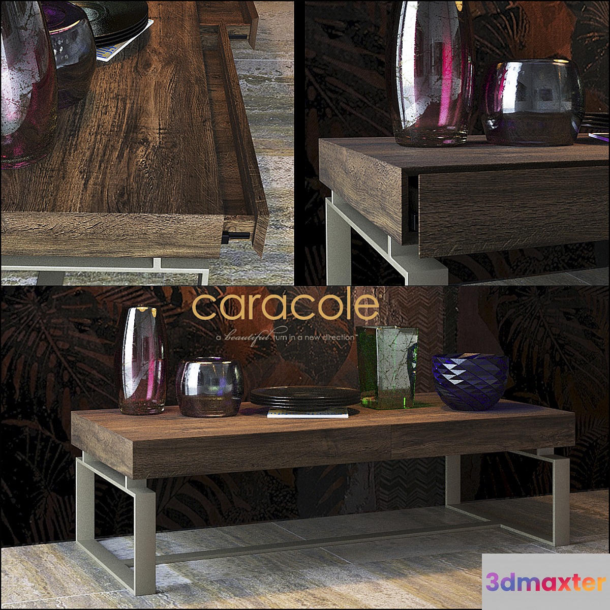 CARACOLE  Cocktail Table  ATS-COCTAB-002