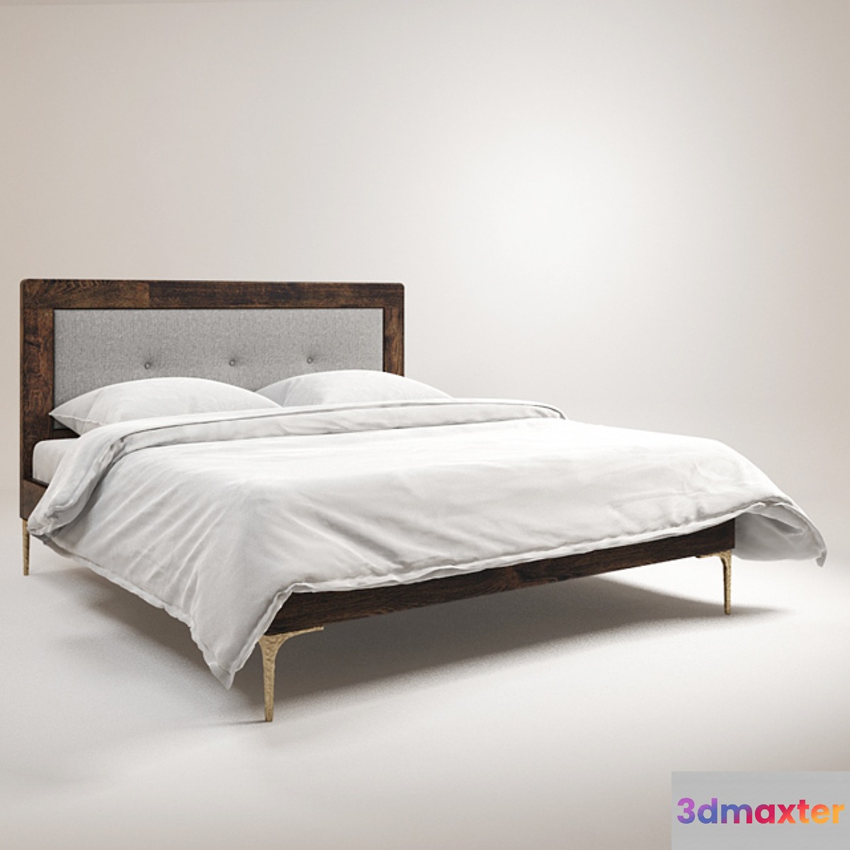GRAMERCY HOME - BAILY BED 201.006 3D Max