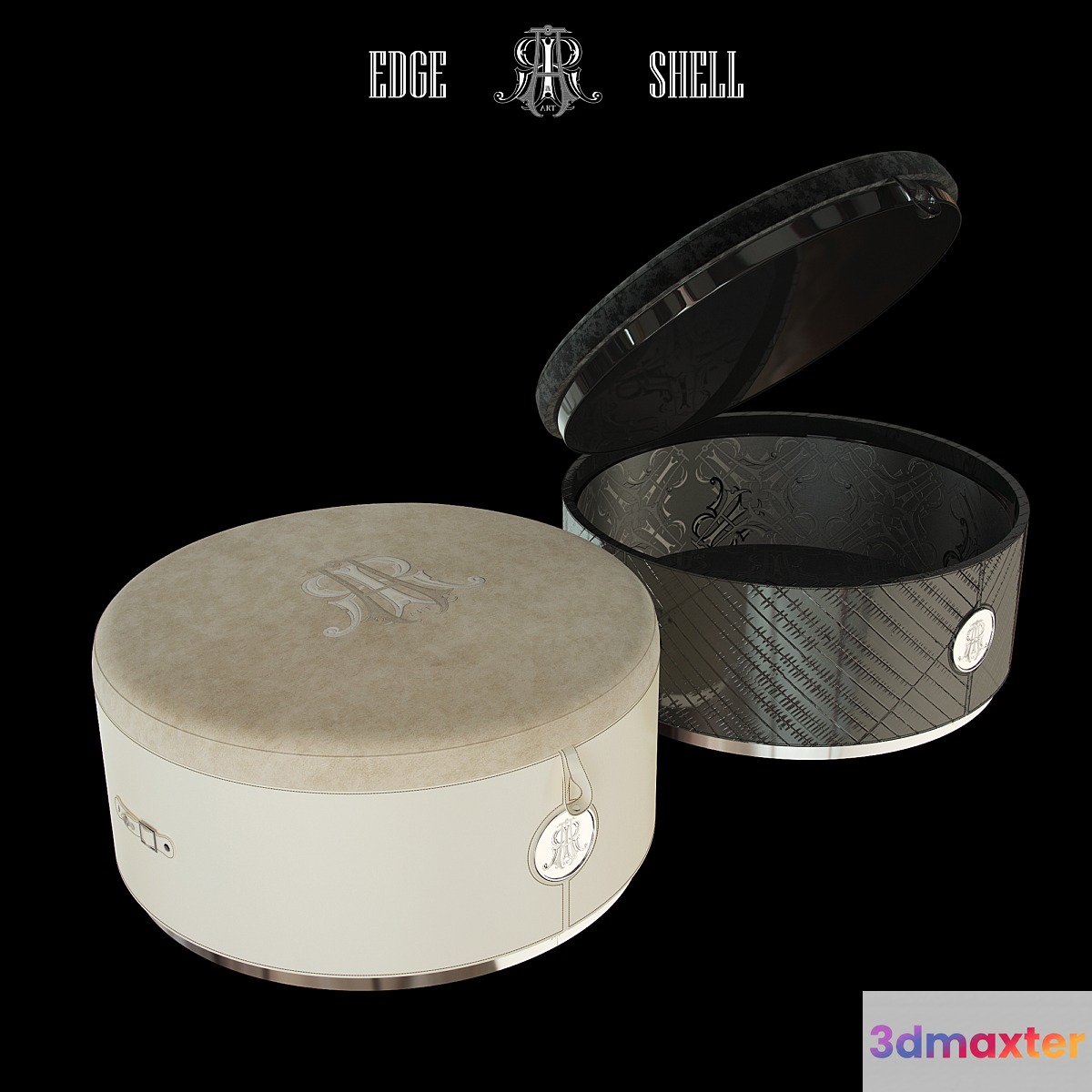 pouf ART EDGE and SHELL