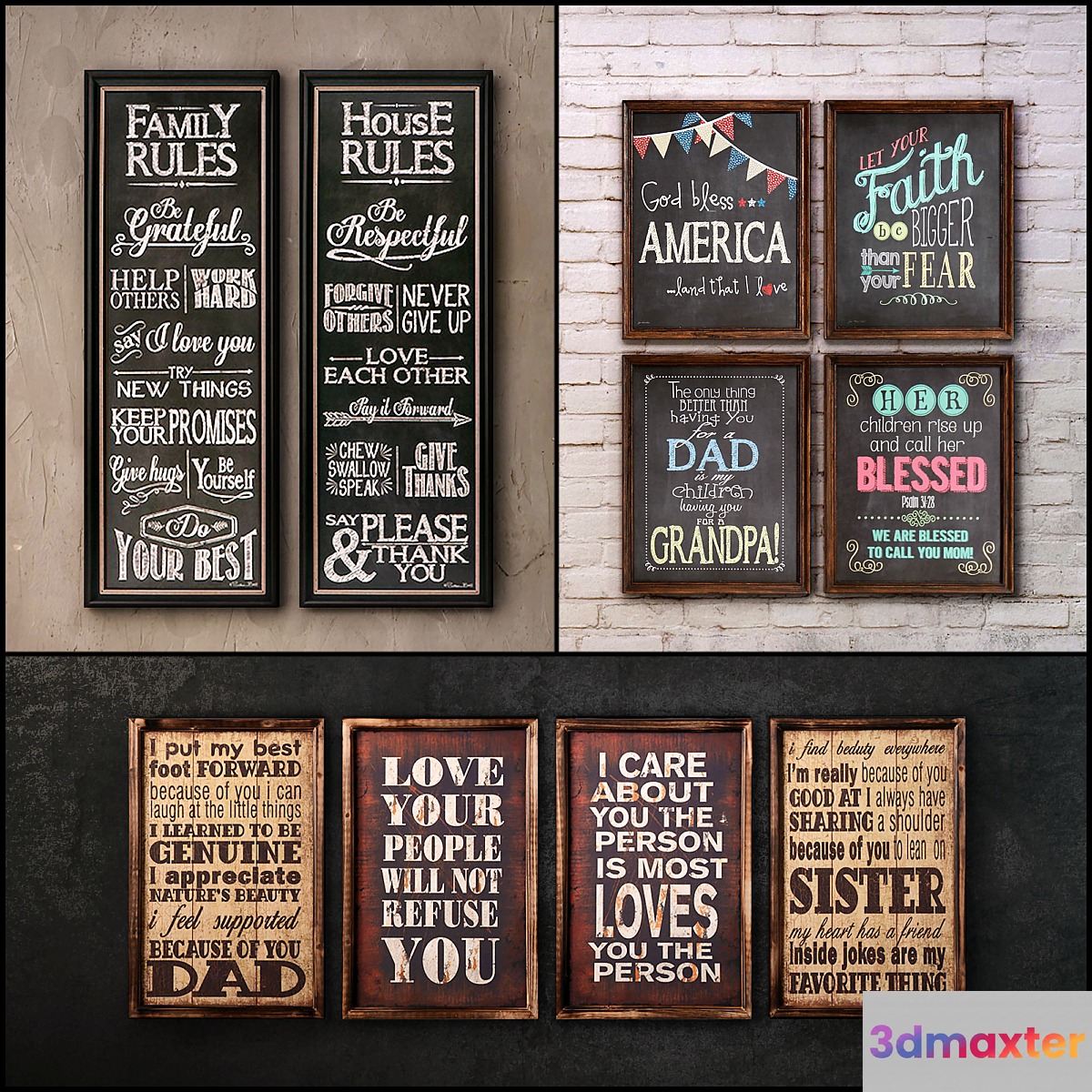 The picture in the frame: 21 pieces (89 collection)