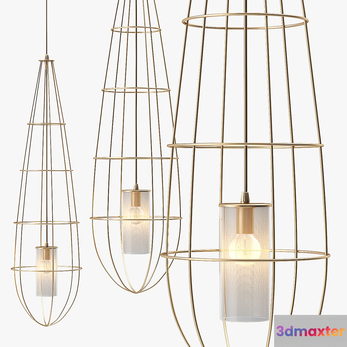 Hamilton Conte Zeppelin Pendant Light