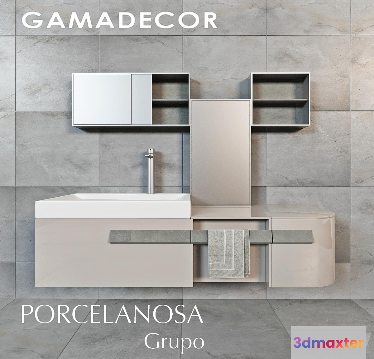 Gamadecor_Flow_Tortola 3D Max