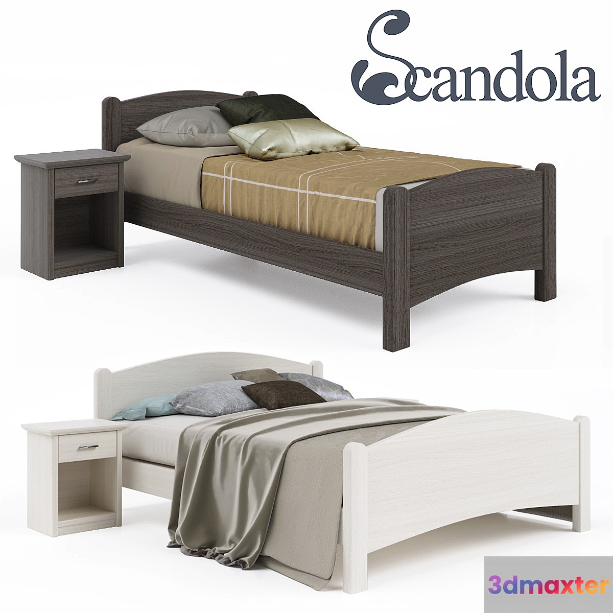 Sleeping Beds | Scandola 3D Max