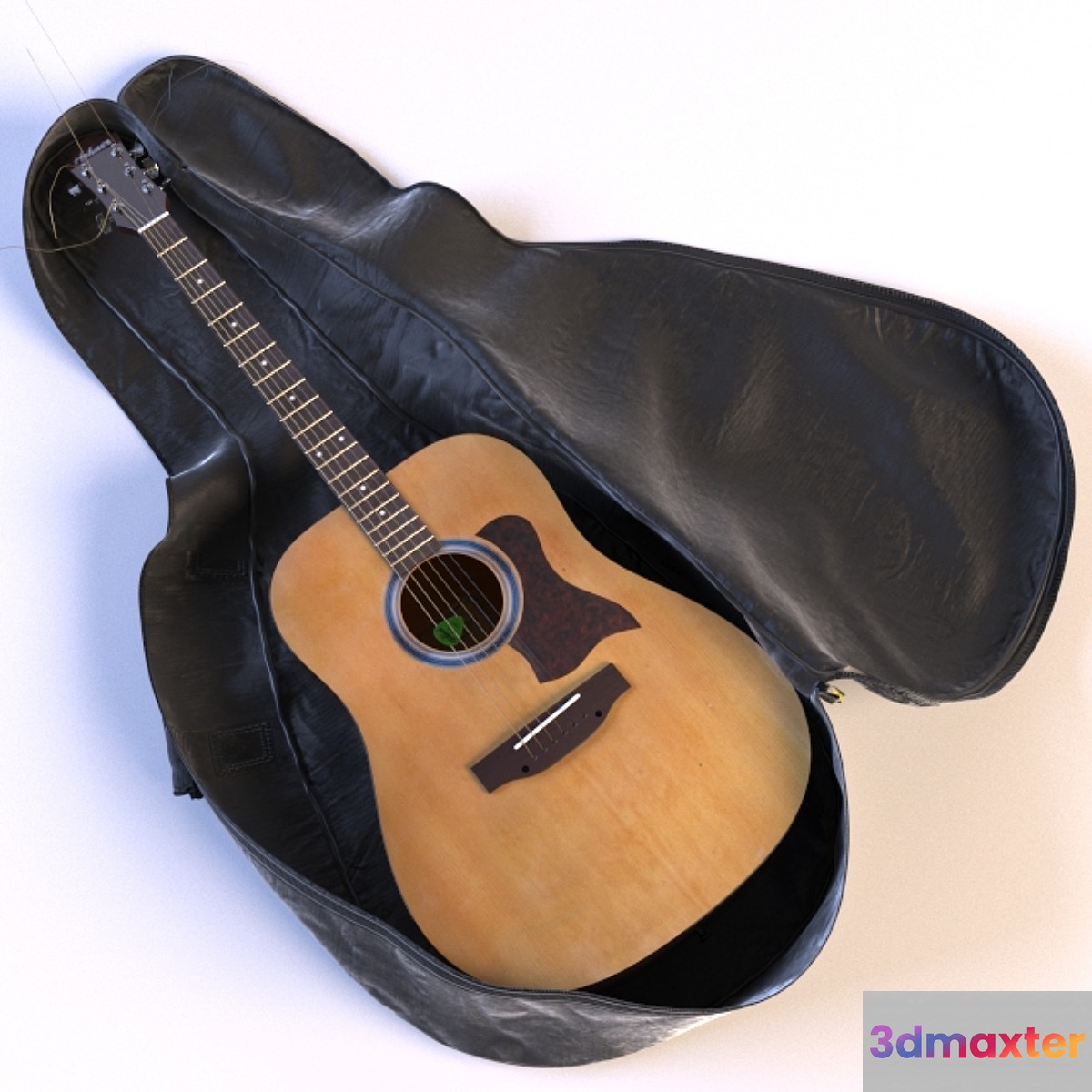 Guitar HOHNER and ROCKBAG 3D Max