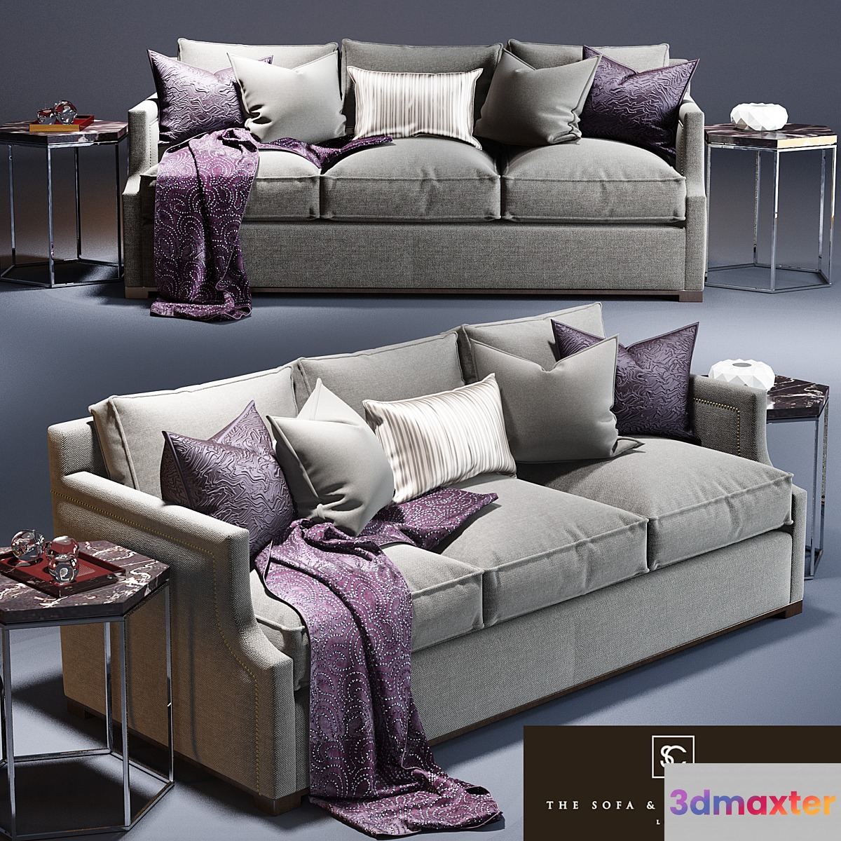 BELVEDERE SOFA_SKELETON SIDE TABLE_The sofa and chair company - No.3