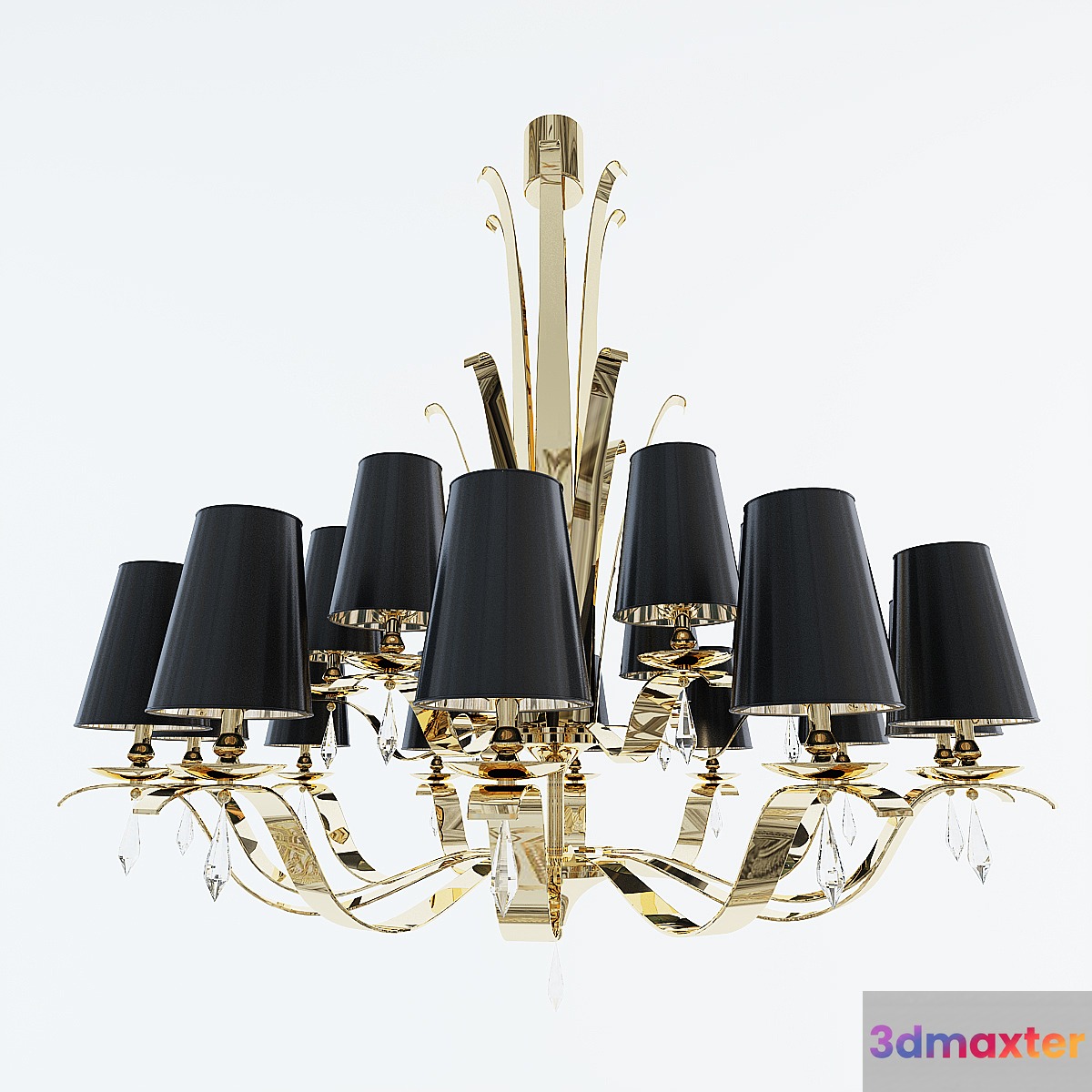 Chandelier Visionnaire BAKST 3D Max