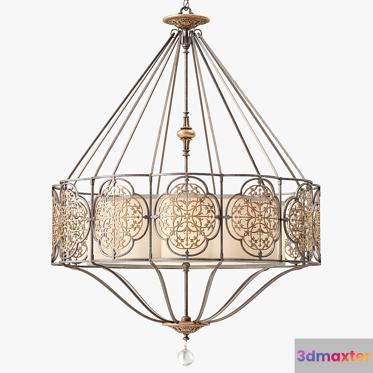 Murray Feiss Marcella 4 Light Uplight Chandelier - No.2