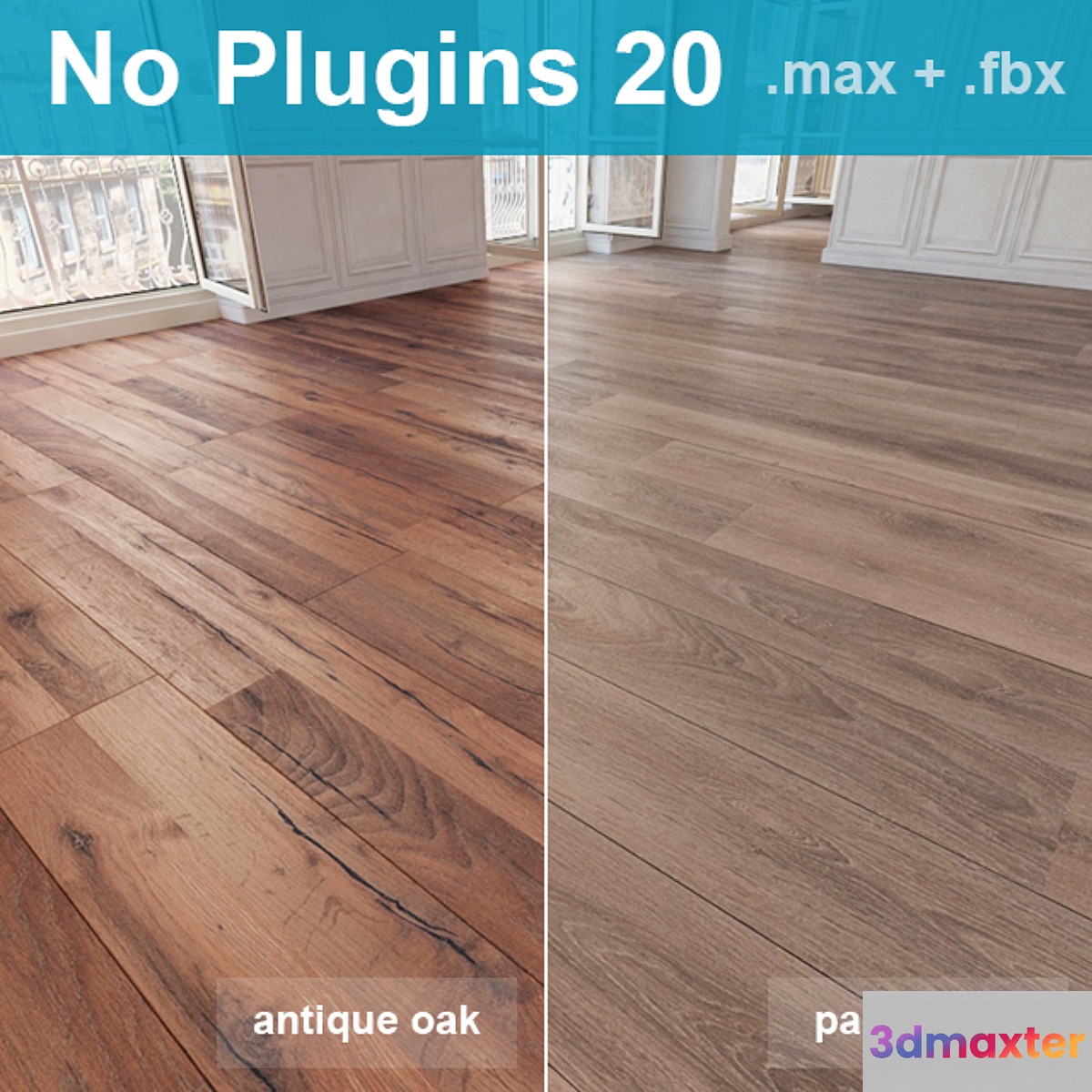 Parquet 20 (2 species without the use of plug-ins) - No.2