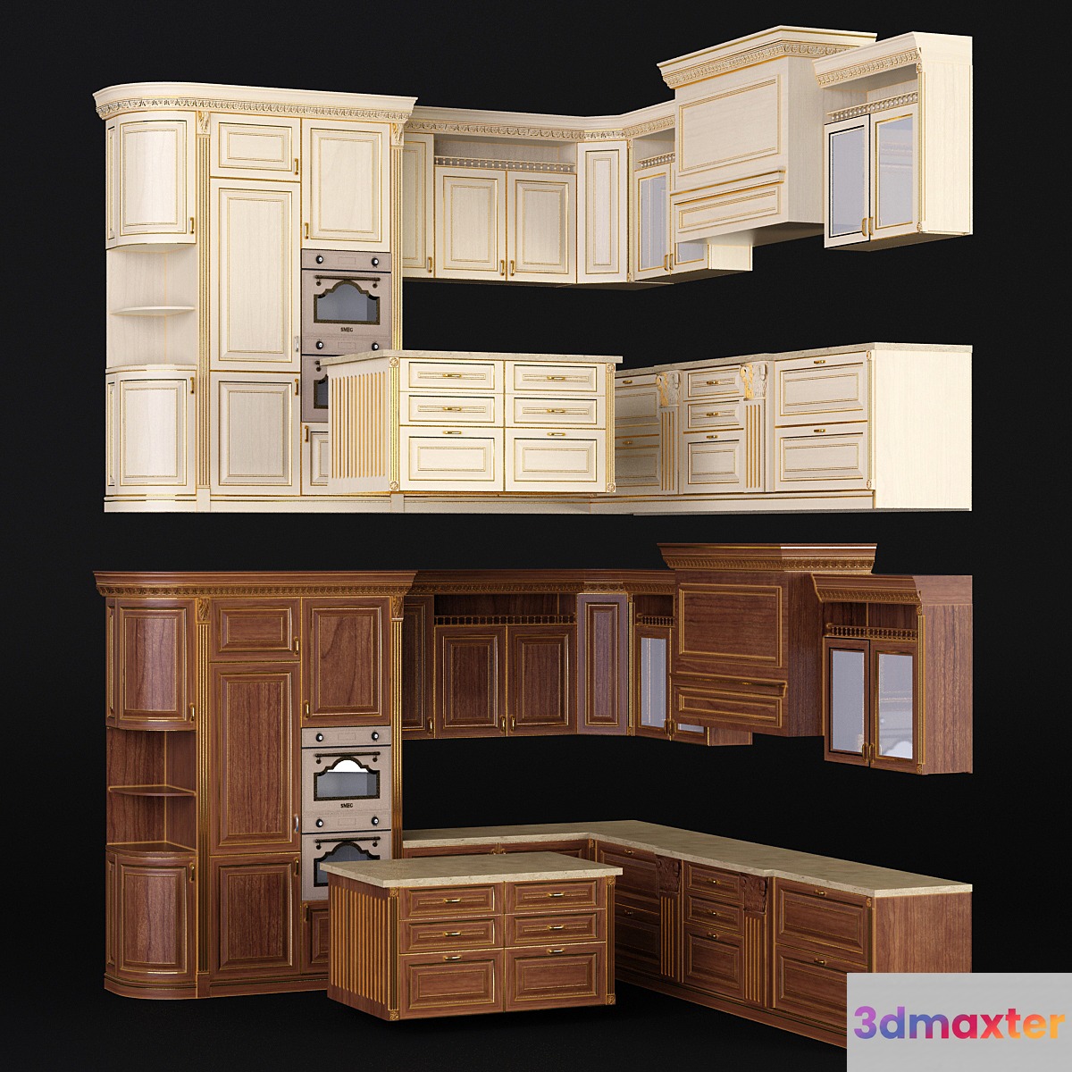 Kitchen. Sameba 3D Max