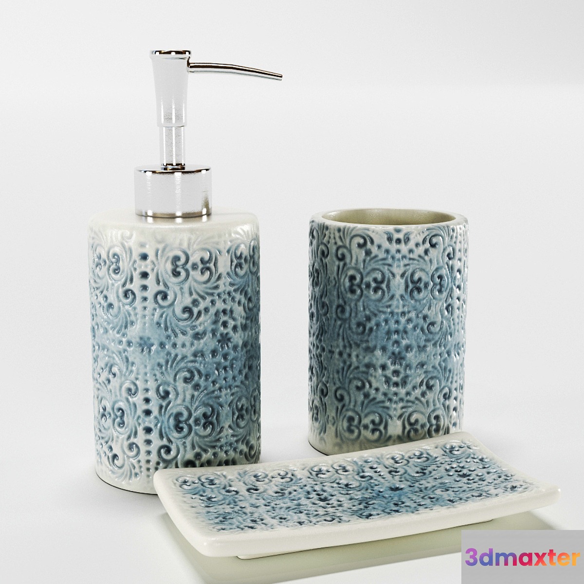 Bathroom accessories Zara Home 3D Max