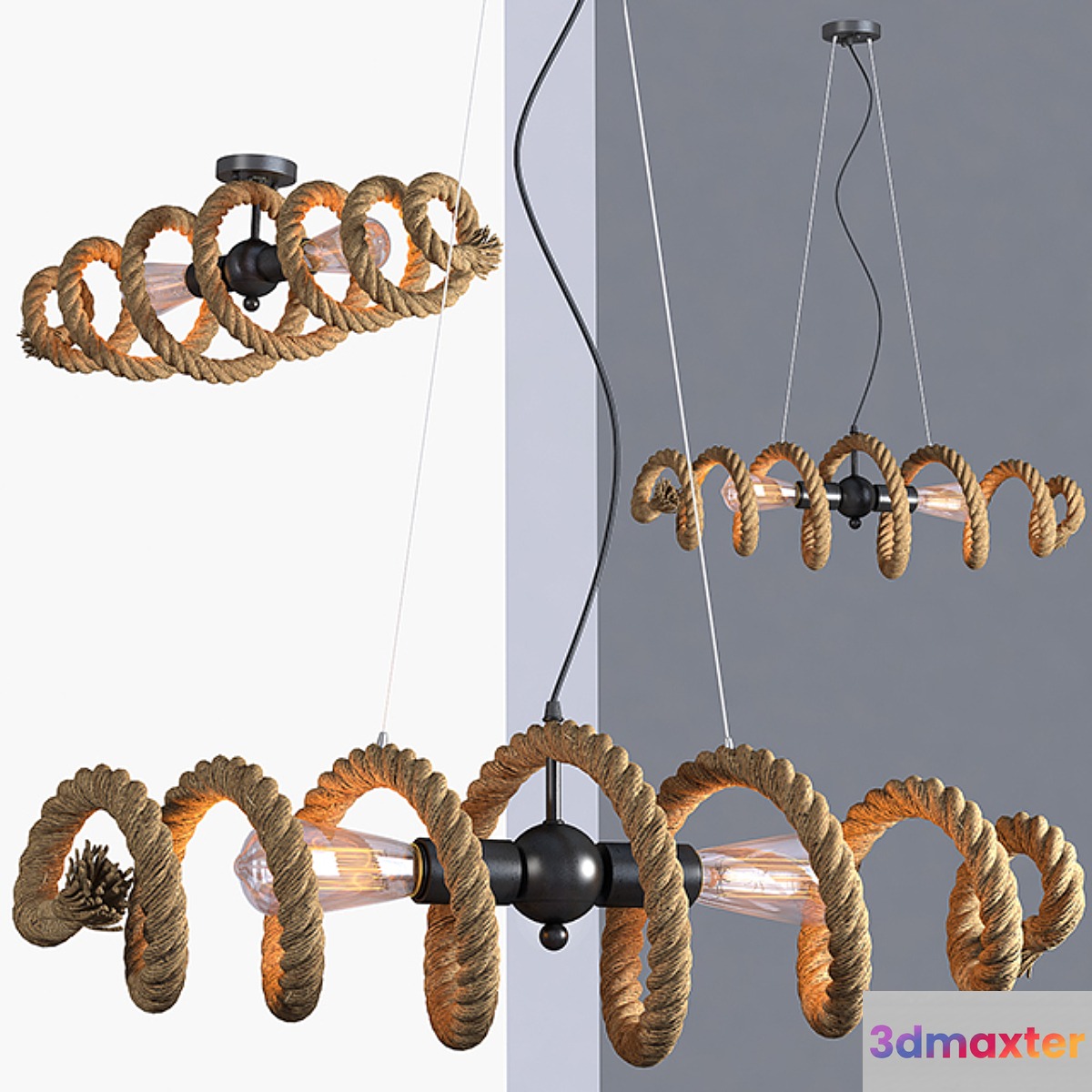 Rope Suspension Lamp