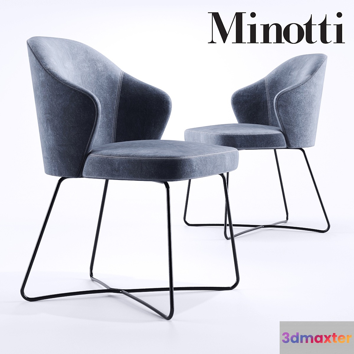 Minotti Leslie Steel Base - No.4